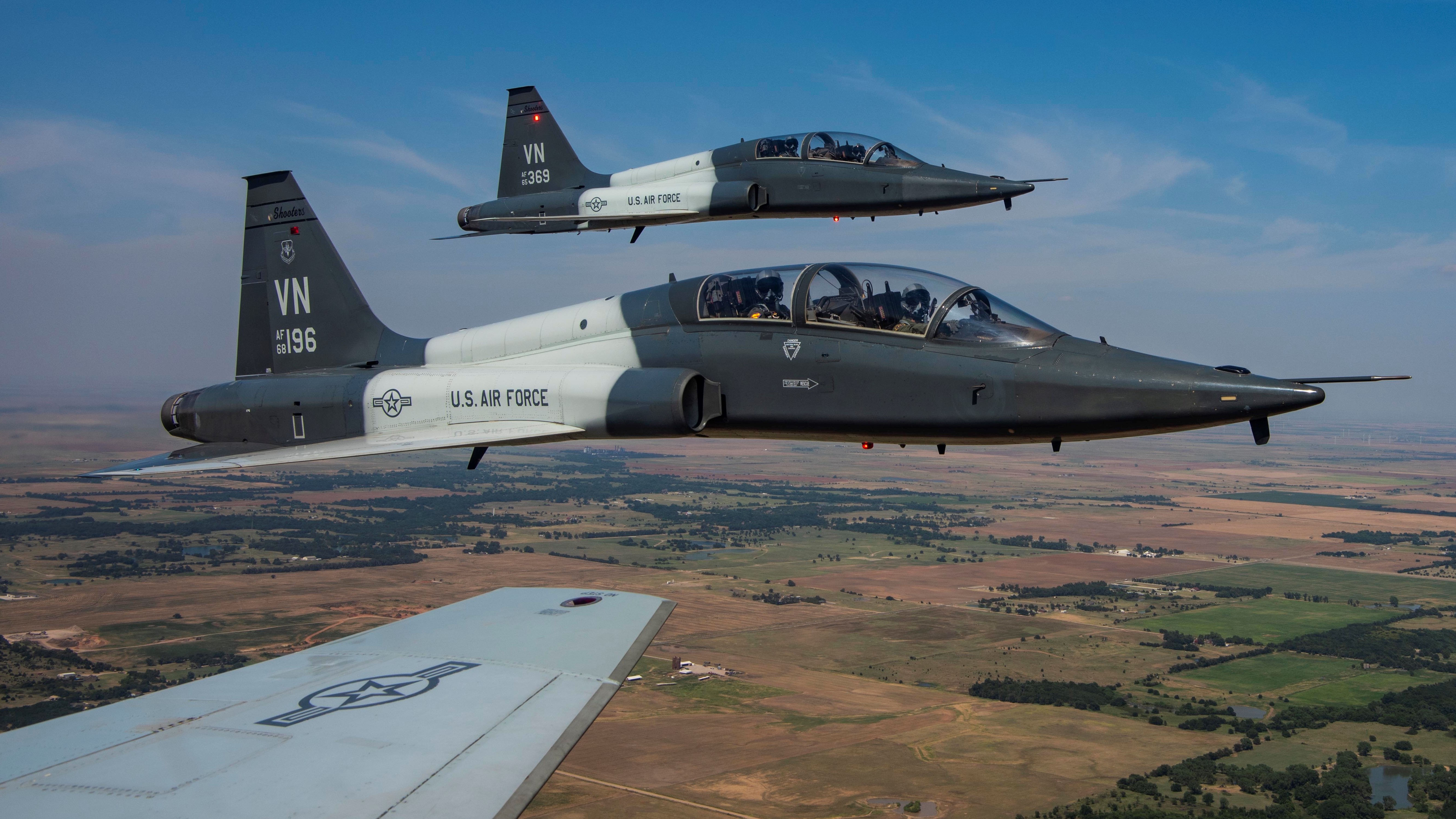 T-38 Talons in flight